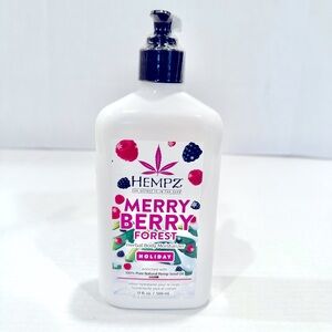 Hempz The Secret Is In The Seed Frosted Merry Berry Forest Moisturizer 17 oz NWT